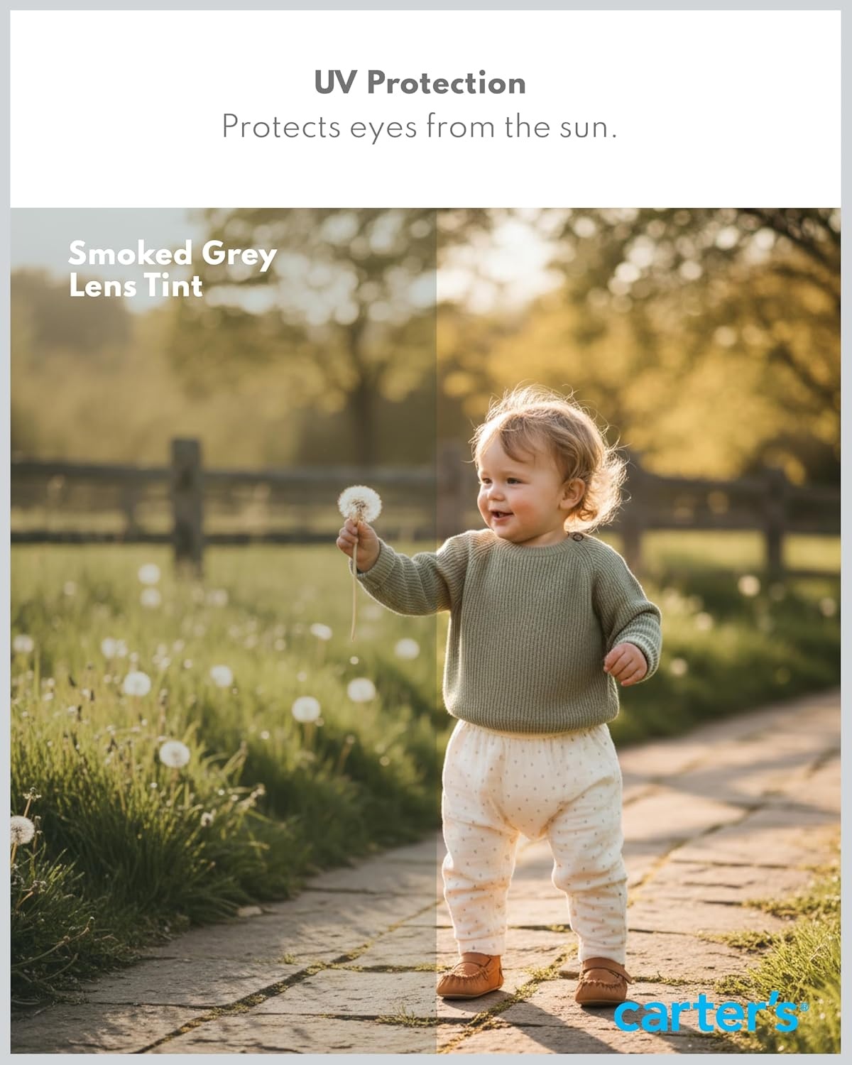 image:imageCarters Sunglasses for Infants Toddlers amp Kids with UV ProtectionDino
