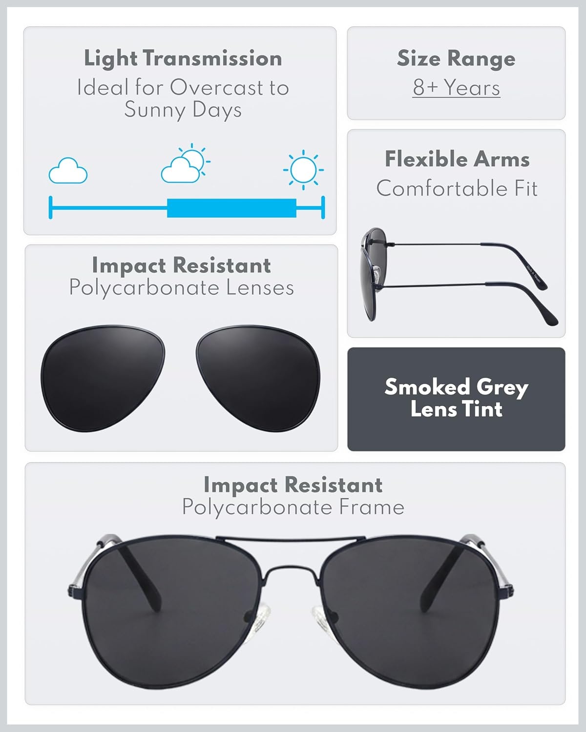 image:imageCarters Sunglasses for Infants Toddlers amp Kids with UV ProtectionNavy Aviator