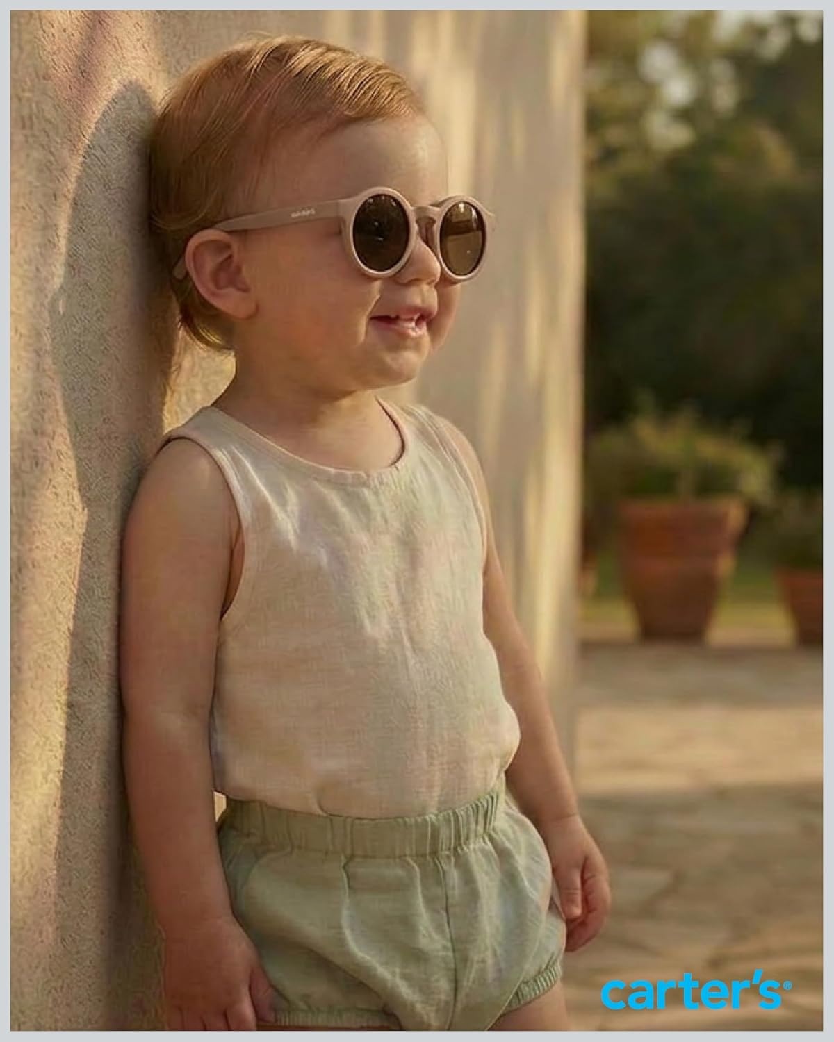 image:imageCarters Sunglasses for Infants Toddlers amp Kids with UV ProtectionRye Round