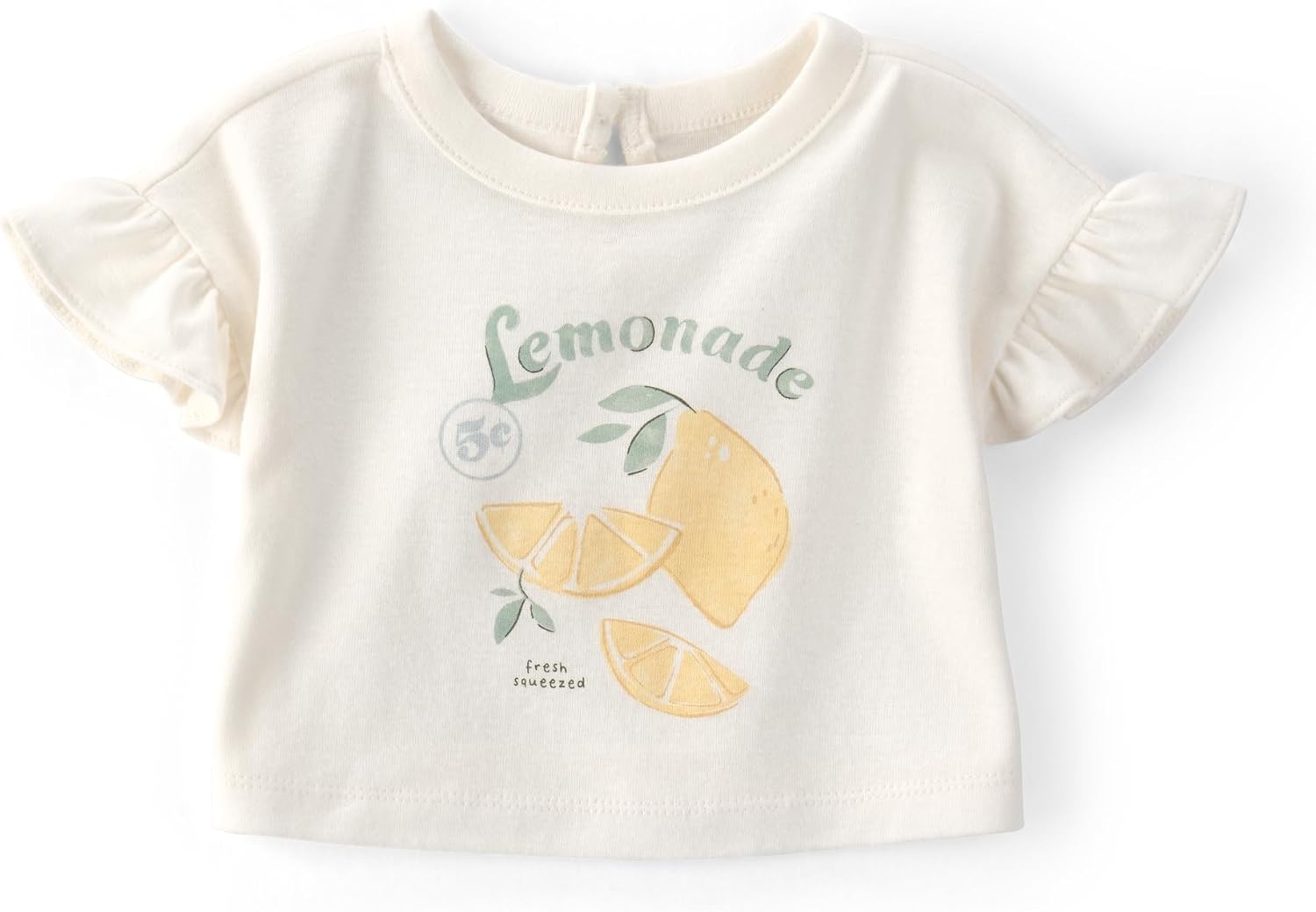 image:imageCarters babygirls 3Piece Short SetBlue Lemonade
