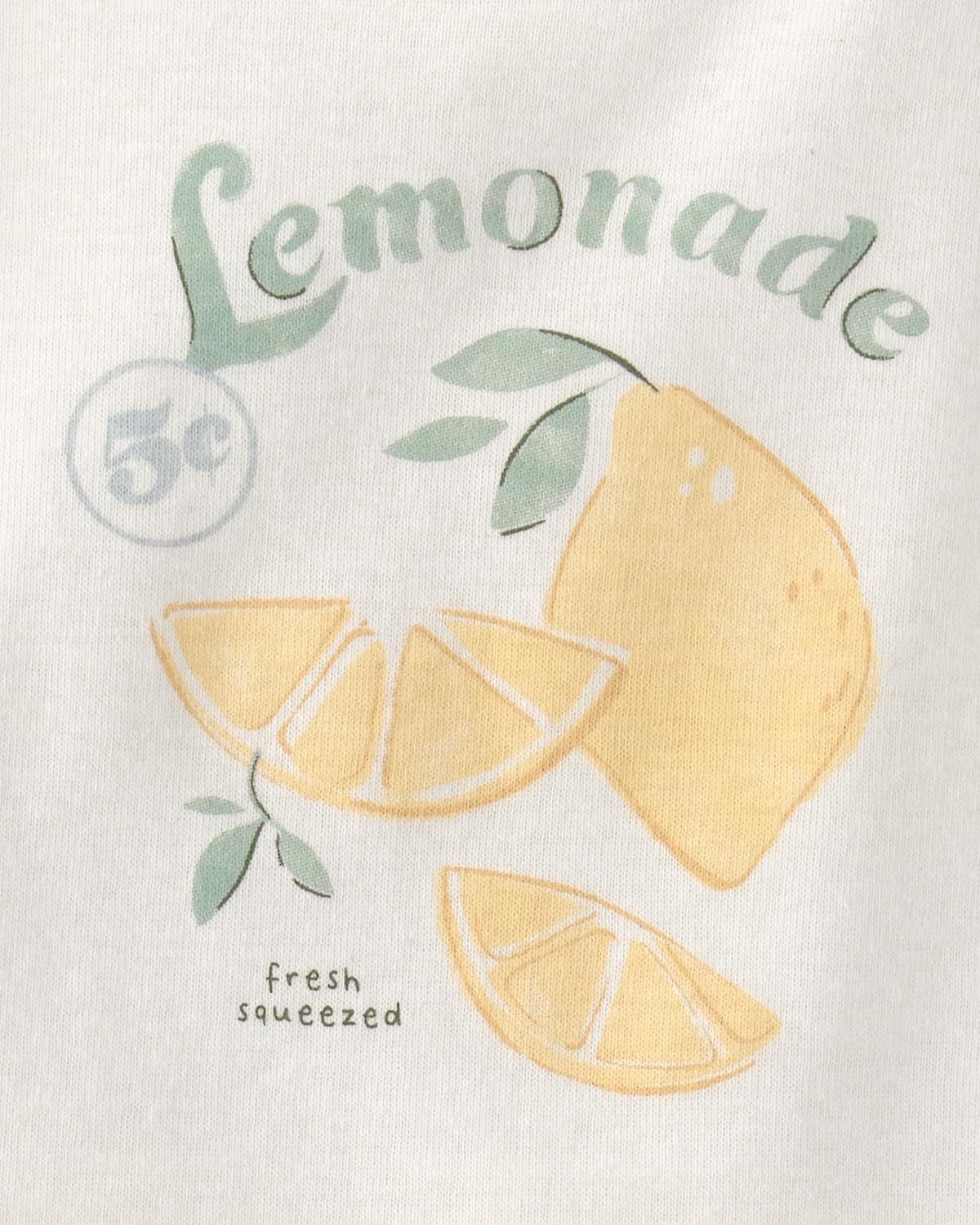 image:imageCarters babygirls 3Piece Short SetBlue Lemonade