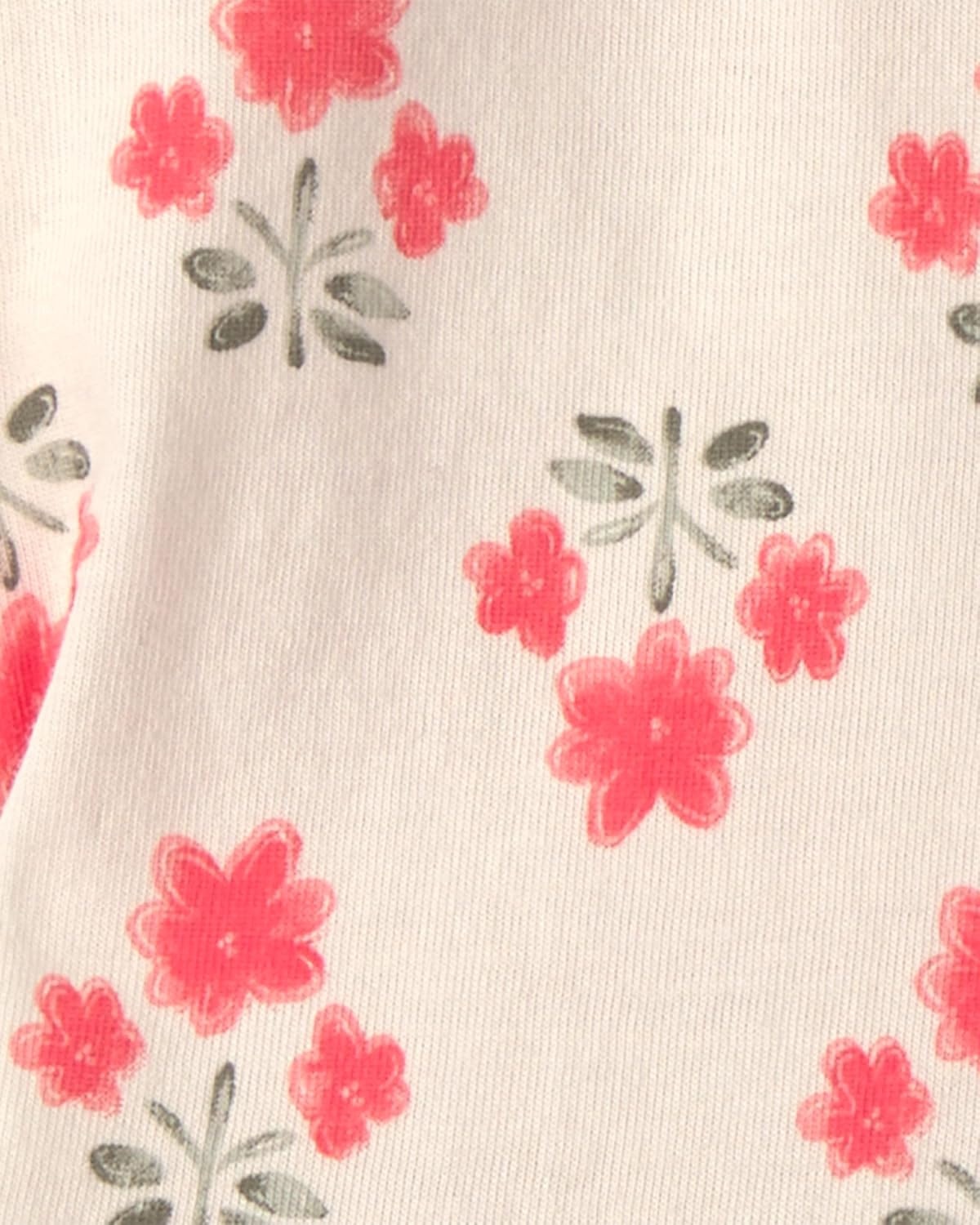 image:imageCarters babygirls 3Piece Short SetPinkBeige Floral