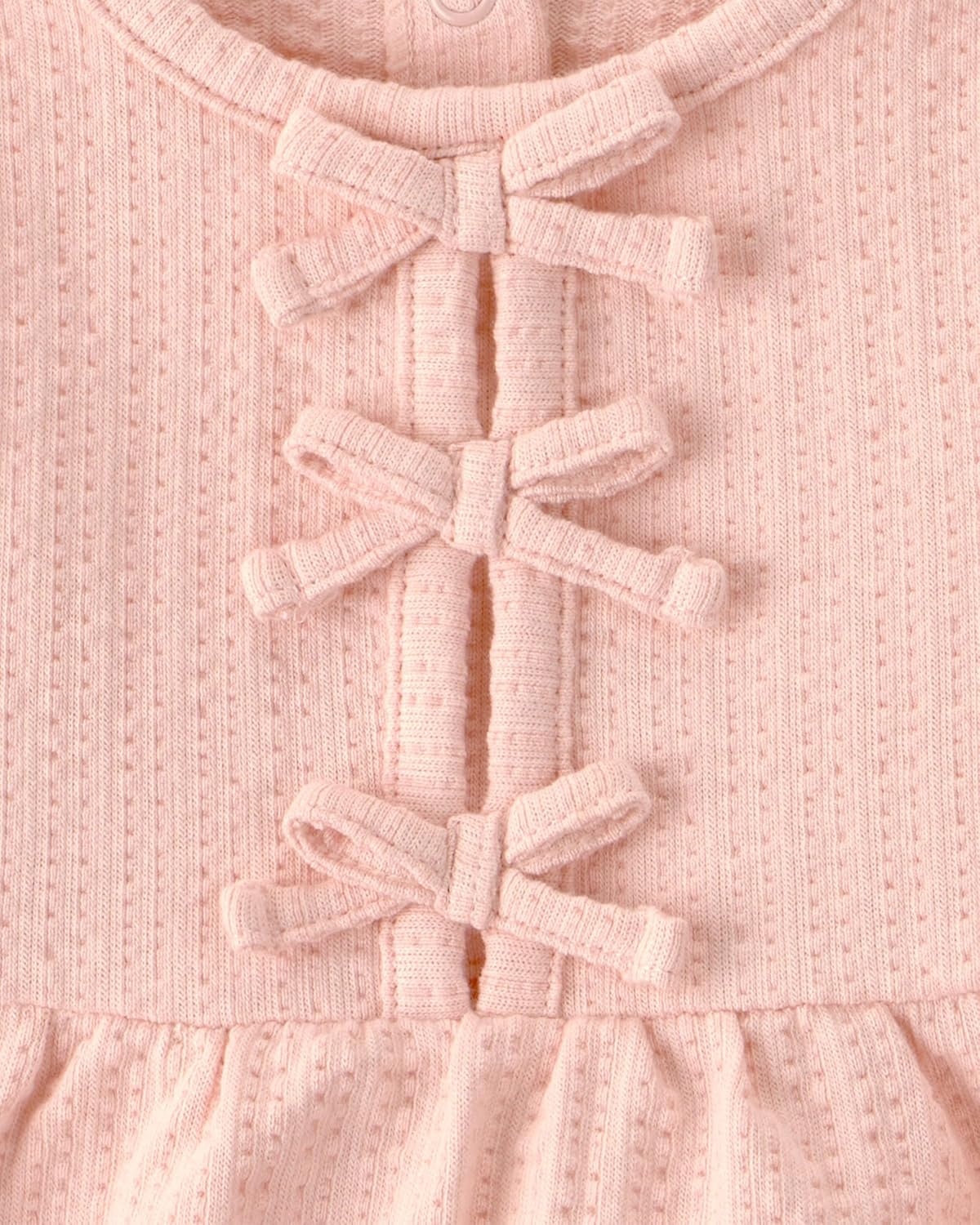 image:imageCarters babygirls 3Piece Short SetPinkCream