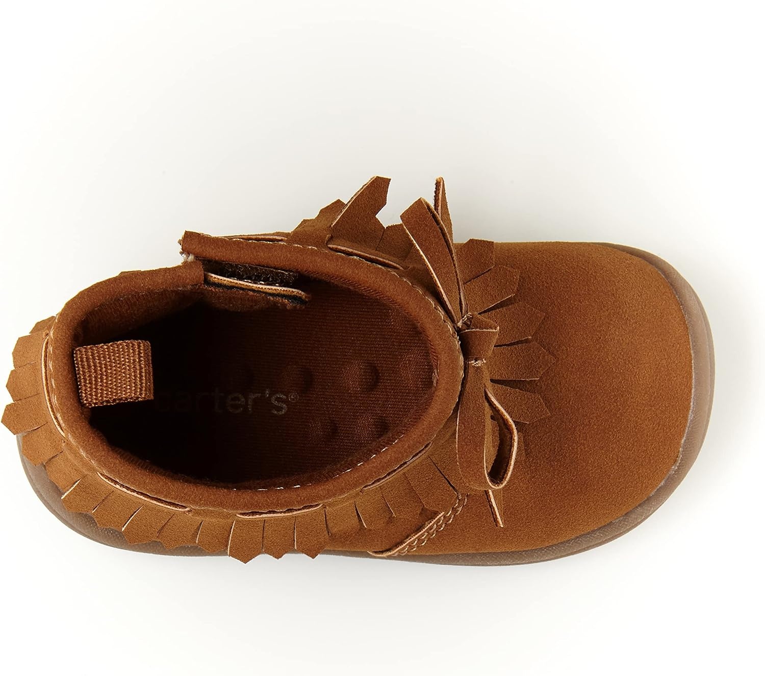 image:imageCarters babygirls CambergpFirst Walker ShoeBrown