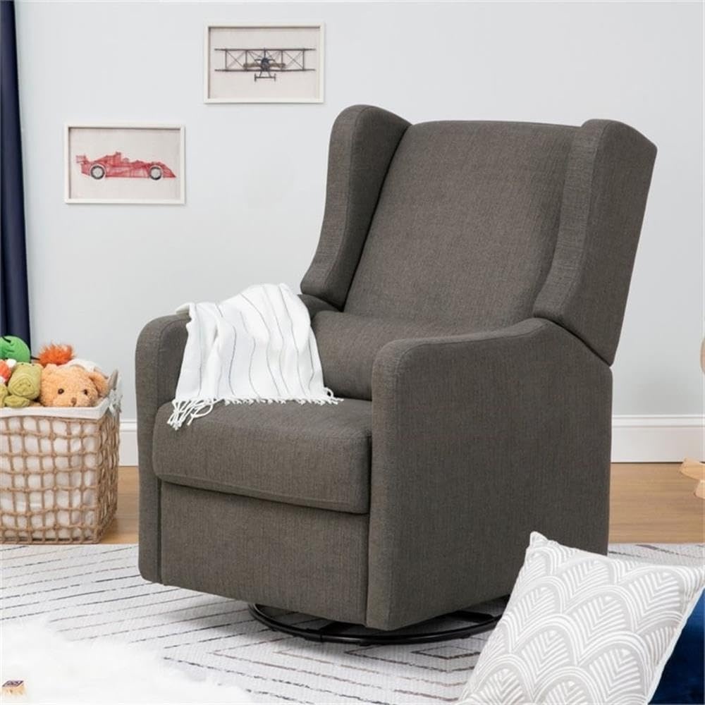 image:imageCarters by DaVinci Arlo Recliner Performance Charcoal LinenPerformance Charcoal Linen