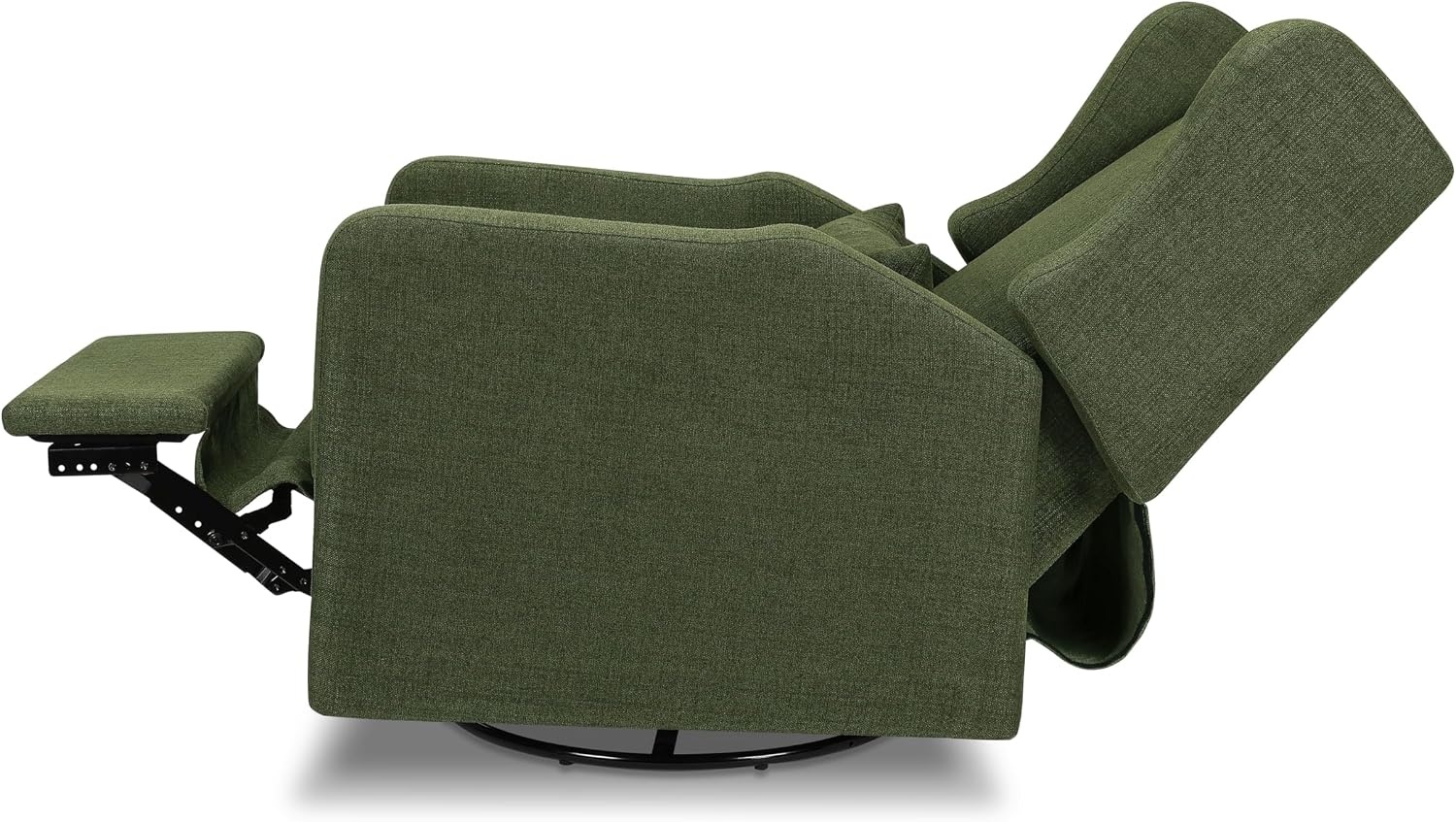 image:imageCarters by DaVinci Arlo Recliner Performance Charcoal LinenPerformance Forest Green Linen
