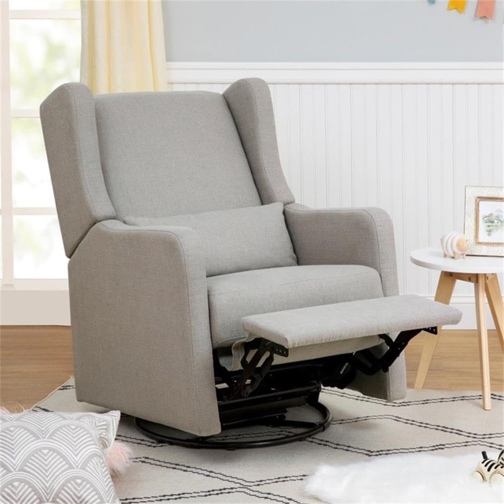 image:imageCarters by DaVinci Arlo Recliner Performance Charcoal LinenPerformance Grey Linen