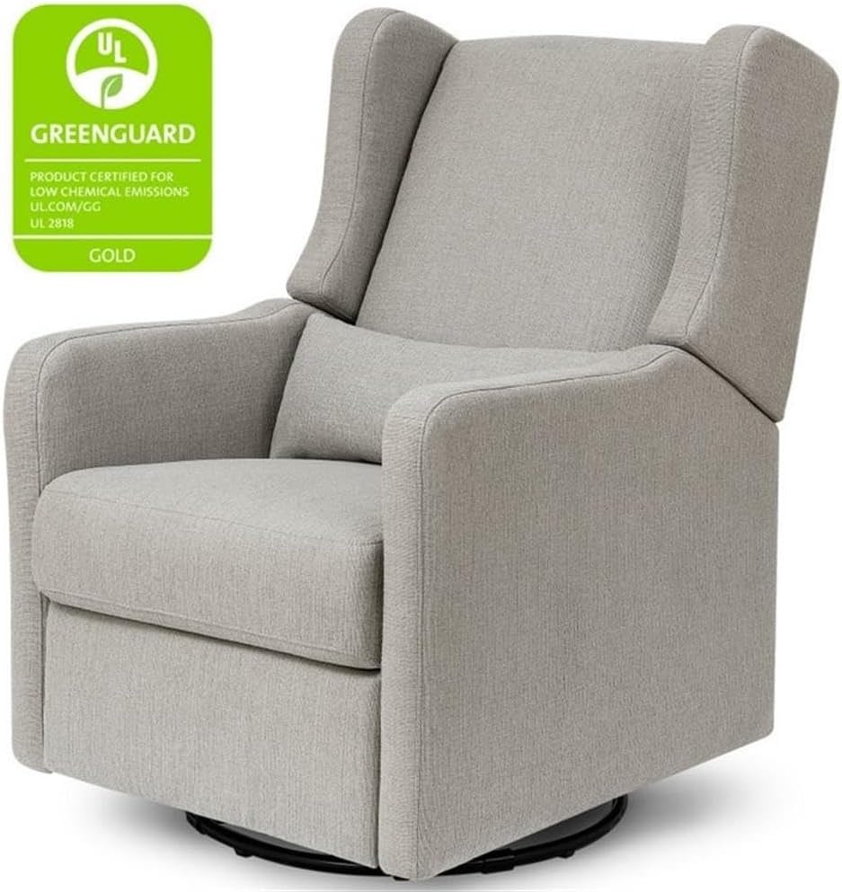 image:imageCarters by DaVinci Arlo Recliner Performance Charcoal LinenPerformance Grey Linen