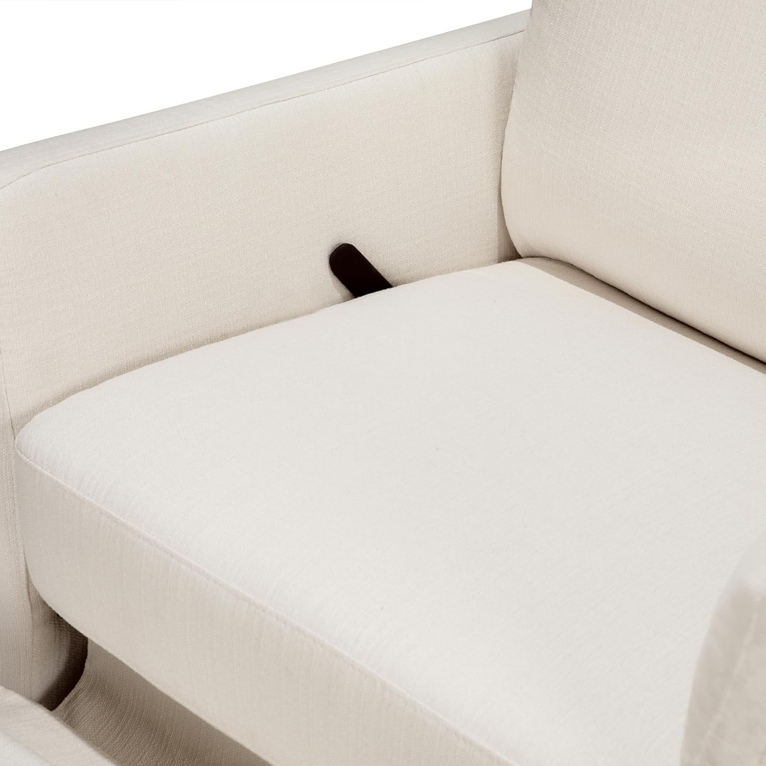 image:imageCarters by Davinci Ethan Swivel Recliner in Performance Forest Green Linen GREENGUARD Gold amp CertiPURUS CertifiedPerformance Cream