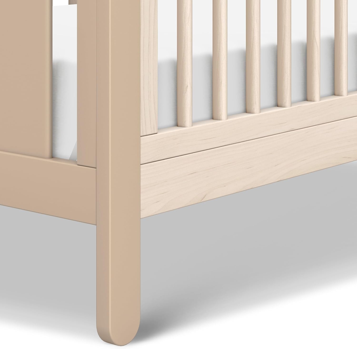 image:imageCarters by Davinci Marisol 4in1 Convertible Crib in TaupeWashed Natural GREENGUARD Gold CertifiedTaupeWashed Natural