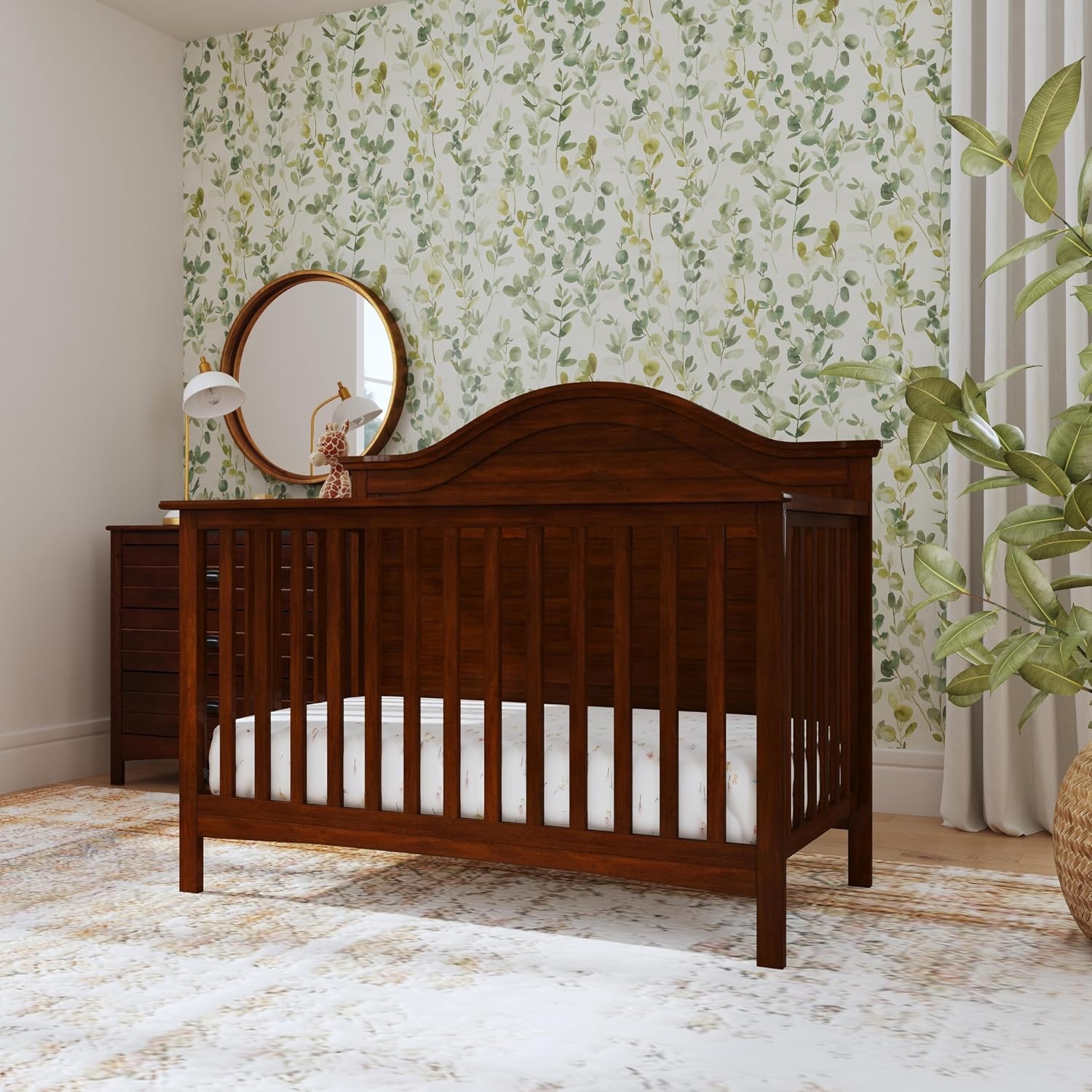 image:imageCarters by Davinci Nolan 4in1 Convertible Crib in Chestnut Greenguard Gold CertifiedEspresso