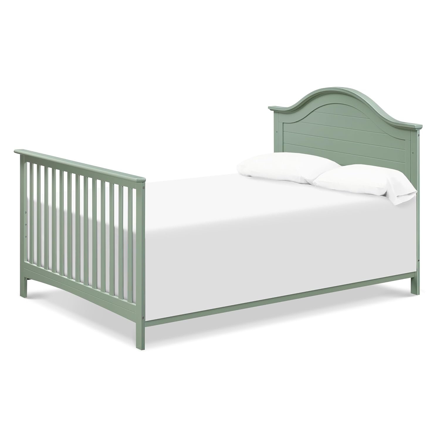 image:imageCarters by Davinci Nolan 4in1 Convertible Crib in Chestnut Greenguard Gold CertifiedLight Sage
