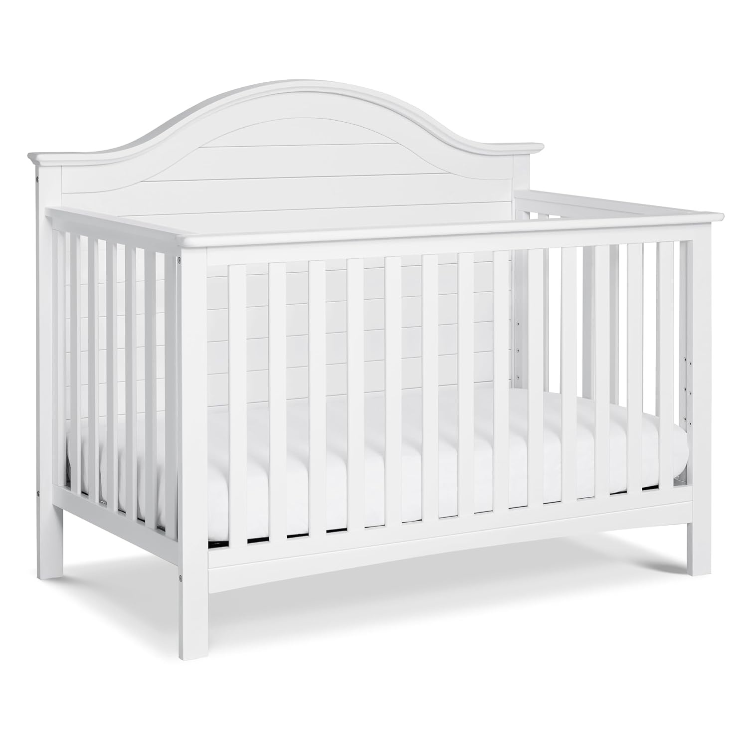 image:imageCarters by Davinci Nolan 4in1 Convertible Crib in Chestnut Greenguard Gold CertifiedWhite