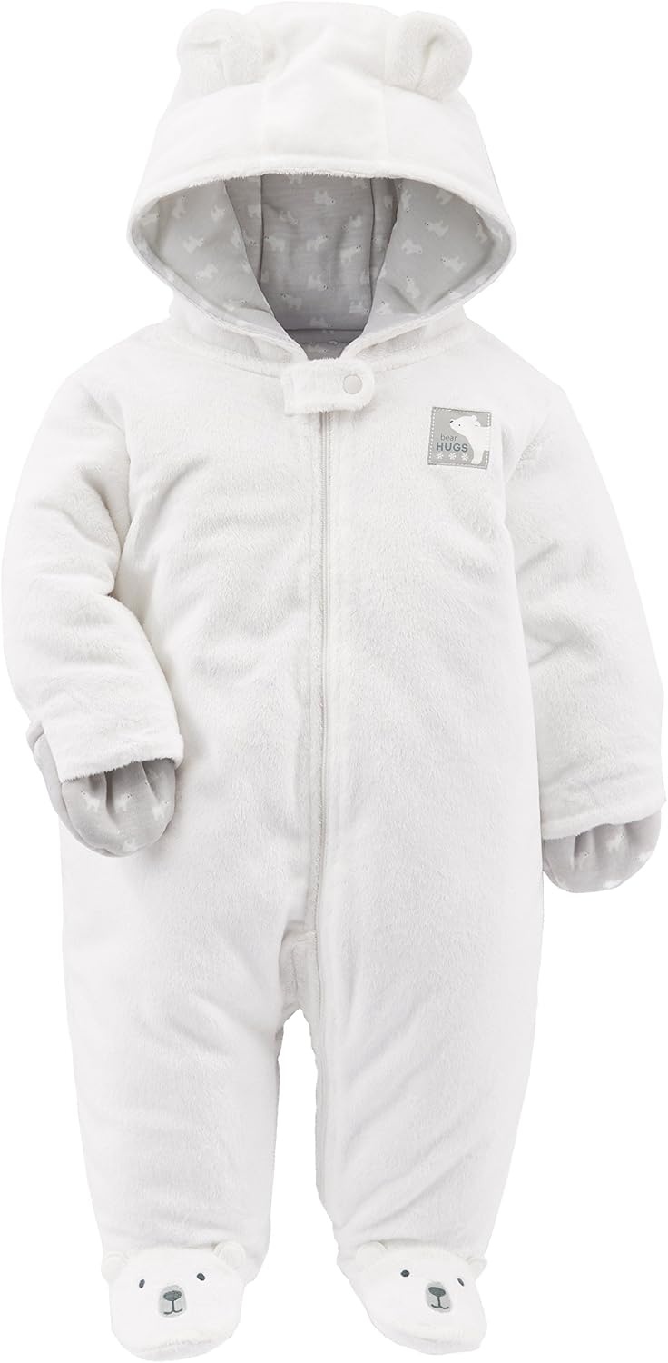 image:imageSimple Joys Kids Pram Ivory Bear OuterwearIvory