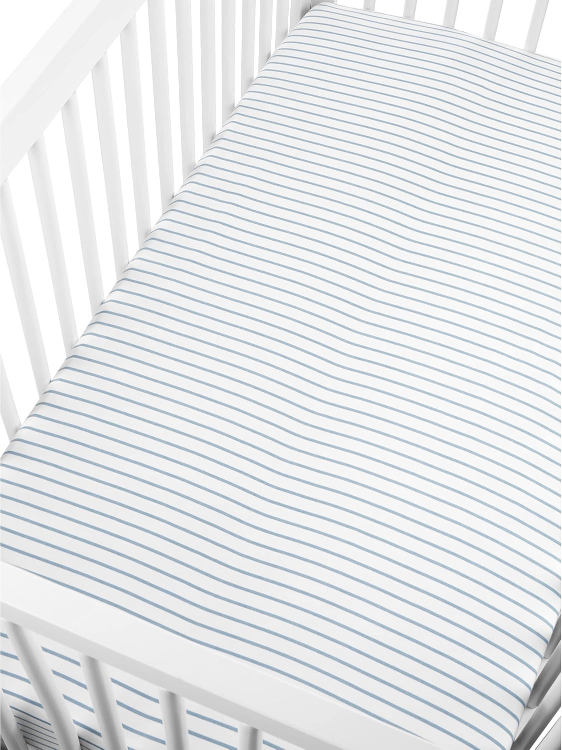 image:imageSimple Joys by Carters Baby 2Pack Cotton Crib SheetsWhalesStripes