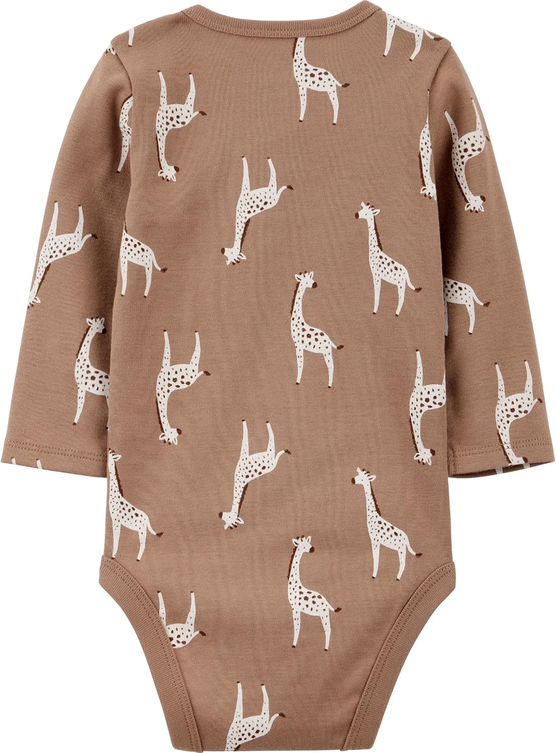 image:imageSimple Joys by Carters Baby 5pack Longsleeve BodysuitBrown Safari