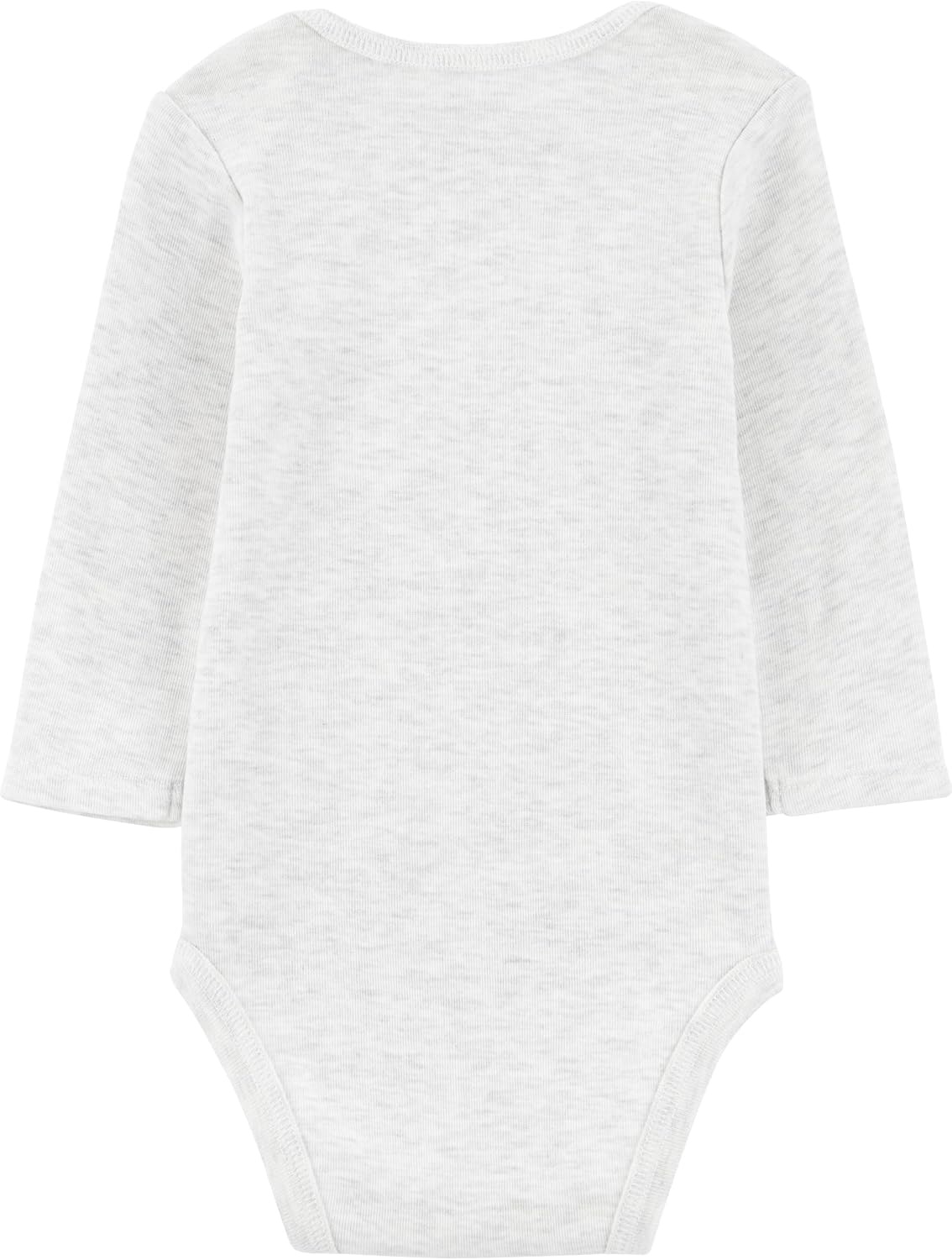 image:imageSimple Joys by Carters Baby 7pack Long Sleeve BodysuitHeather White