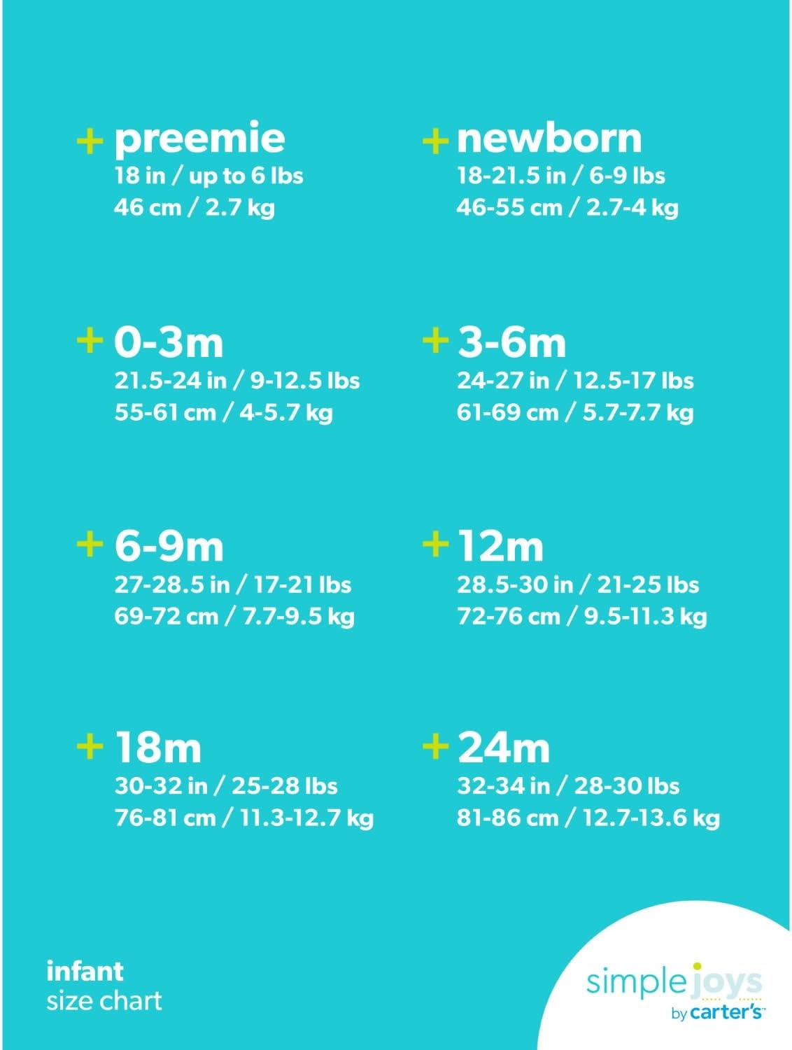 image:imageSimple Joys by Carters Baby 8Pack ShortSleeve BodysuitNavy HeatherWhiteOatmeal