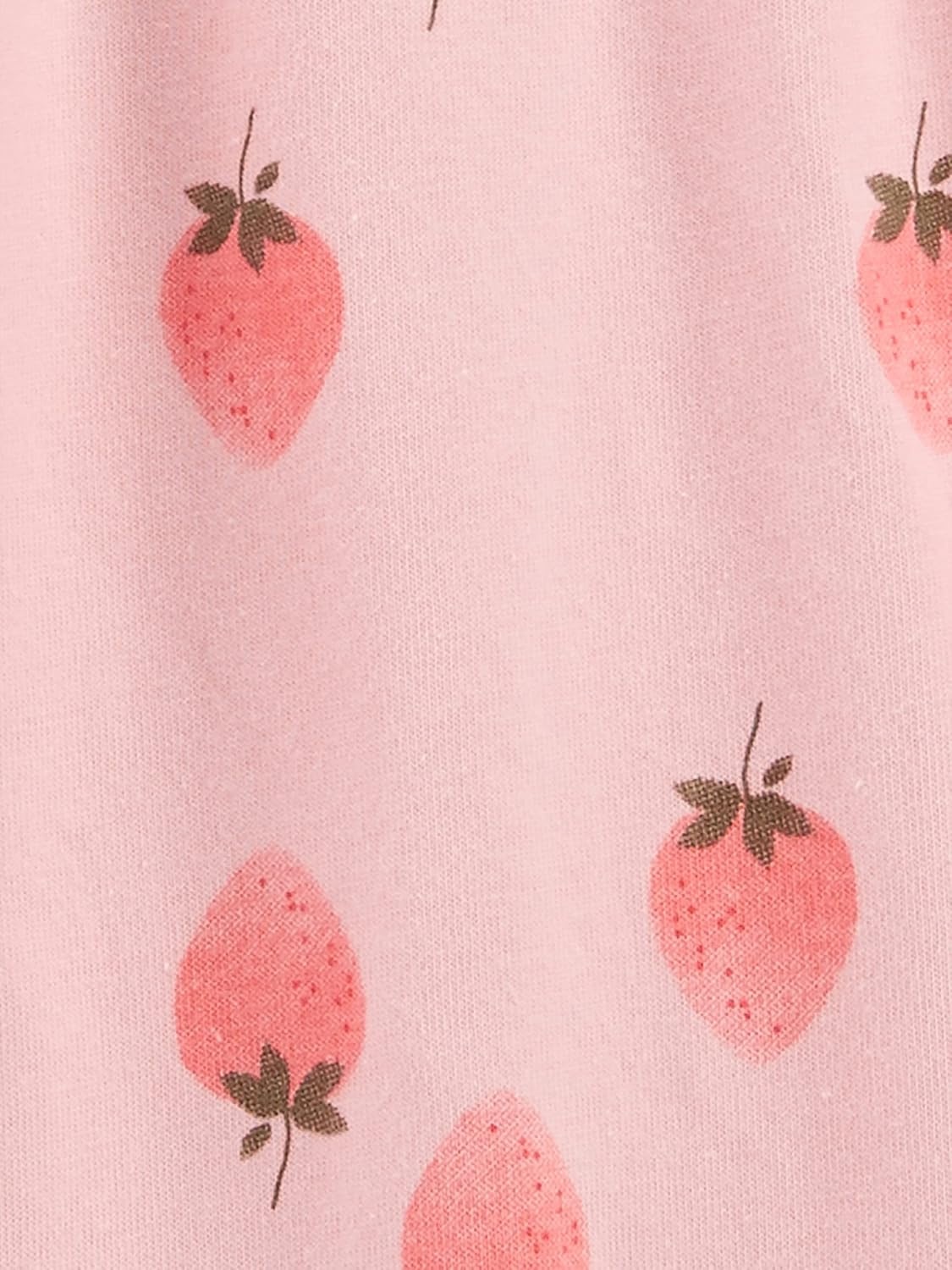 image:imageSimple Joys by Carters Baby Boys 2 Pack JumpsuitsPink StrawberriesWhite Vertical Stripe