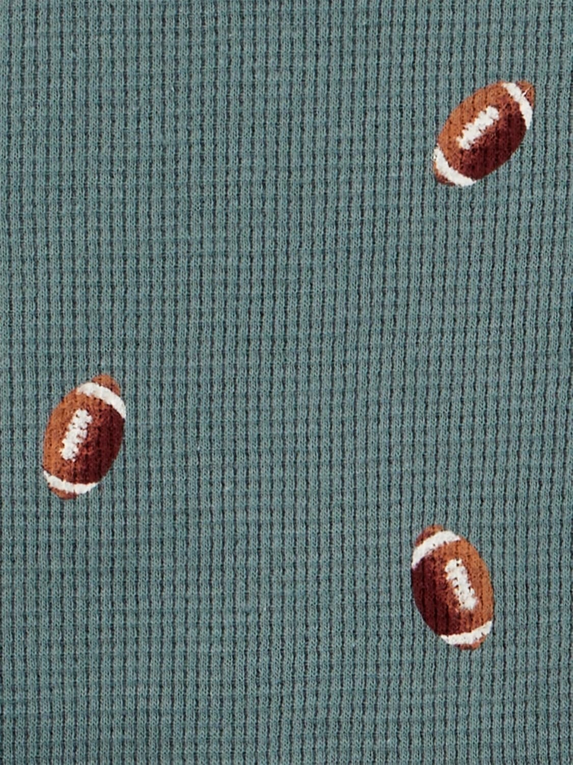 image:imageSimple Joys by Carters Baby Boys 4pack Longsleeve BodysuitBrown Football