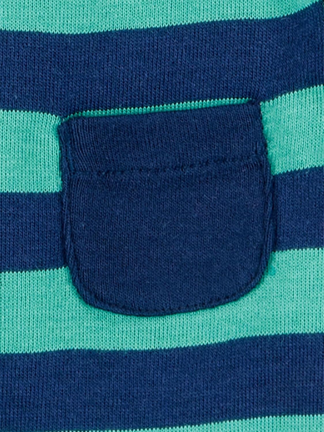 image:imageSimple Joys by Carters Baby Boys 6Pack ShortSleeve BodysuitColor BlockRugby Stripe