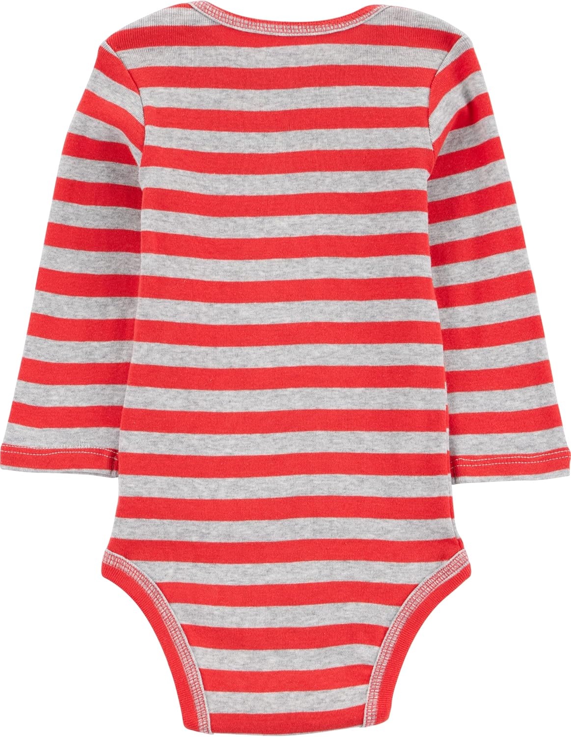 image:imageSimple Joys by Carters Baby Boys LongSleeve Bodysuit Pack of 5BodysuitBlueRedGrey