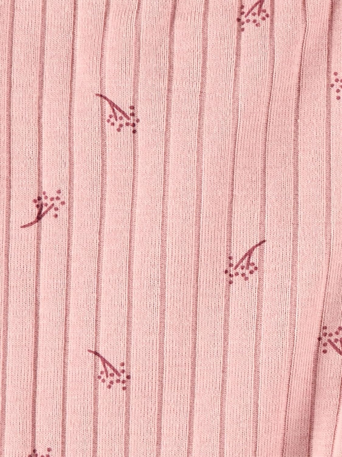 image:imageSimple Joys by Carters Baby Girls 4Pack PantGreyPinkPlumWhite Flowers