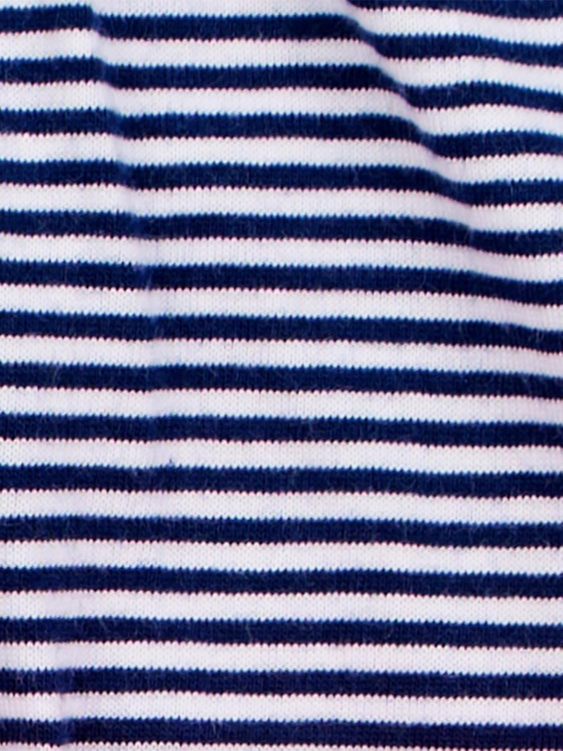 image:imageSimple Joys by Carters Baby Girls 4Pack PantNavy StripePale PeachPinkWhite Dots