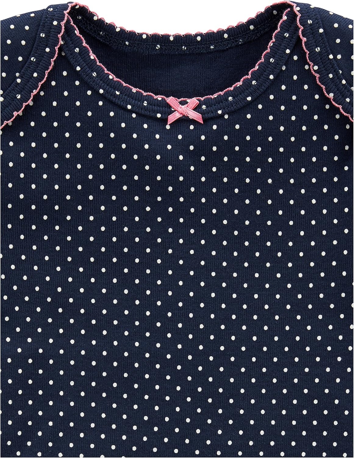 image:imageSimple Joys by Carters Baby Girls 5pack Longsleeve BodysuitMint GreenNavy DotsPinkButterfliesFloral