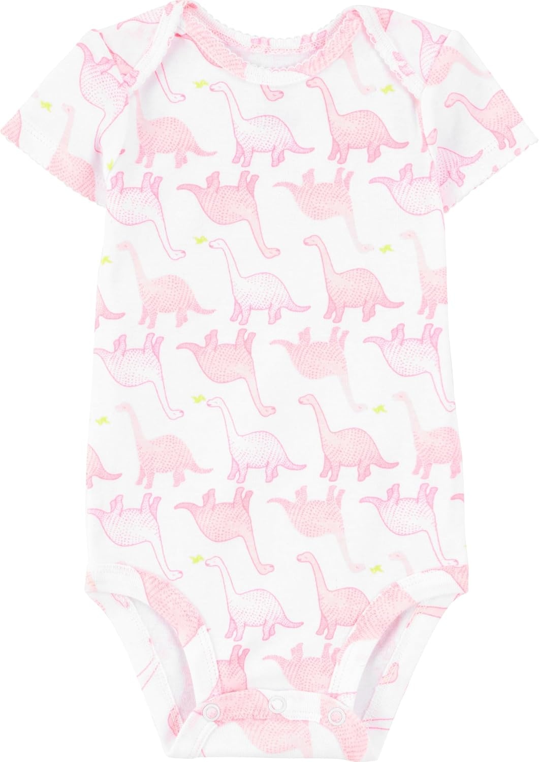 image:imageSimple Joys by Carters Baby Girls 6 Pack Short Sleeve BodysuitMulticolorDinosaurFloralForest AnimalsFruitHearts