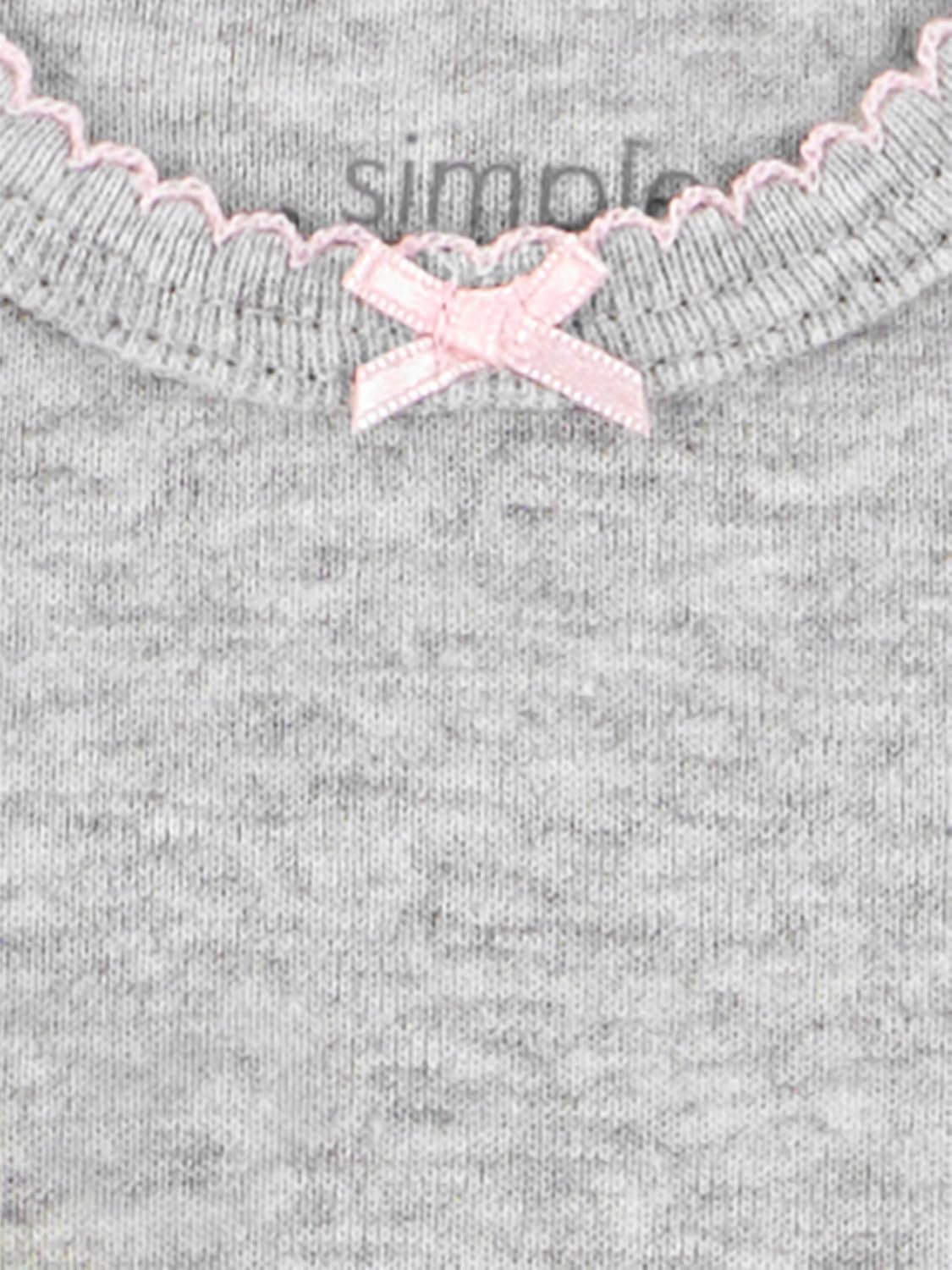 image:imageSimple Joys by Carters Baby Girls 6 Pack Short Sleeve BodysuitMulticolorSolid Colors