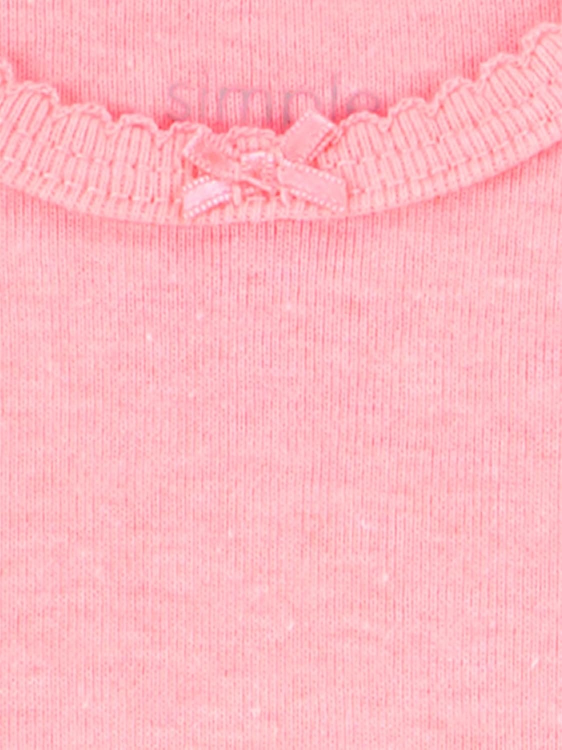 image:imageSimple Joys by Carters Baby Girls 6 Pack Short Sleeve BodysuitMulticolorSolid Colors