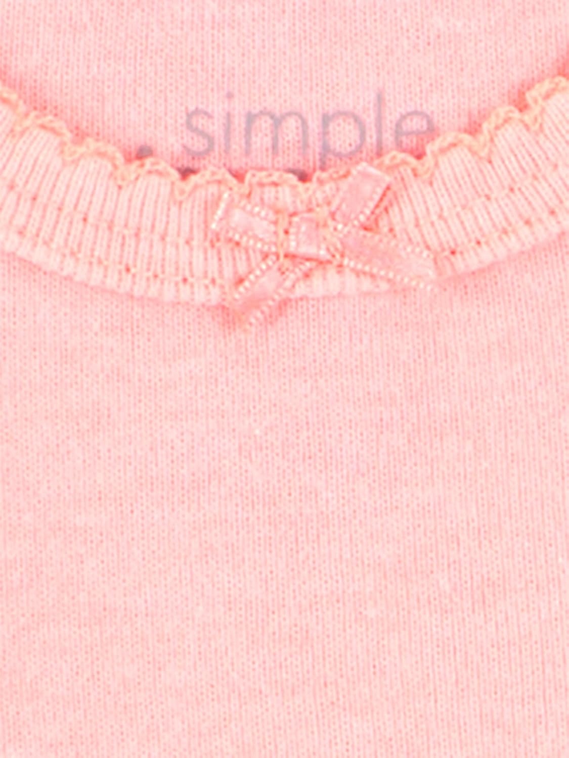 image:imageSimple Joys by Carters Baby Girls 6 Pack Short Sleeve BodysuitMulticolorSolid Colors