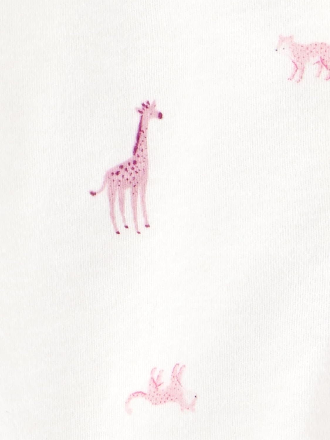 image:imageSimple Joys by Carters Baby Girls Cotton Footed Sleep and Play Pack of 2Pink Giraffe