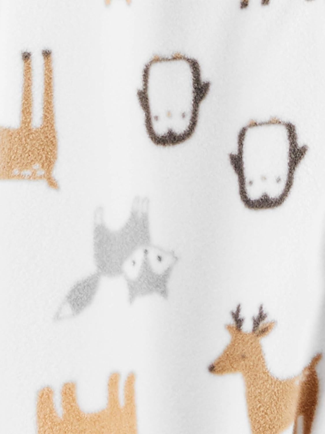 image:imageSimple Joys by Carters Baby In 2pk Fleece Snp Santa TreesBuffalo CheckForest Animals