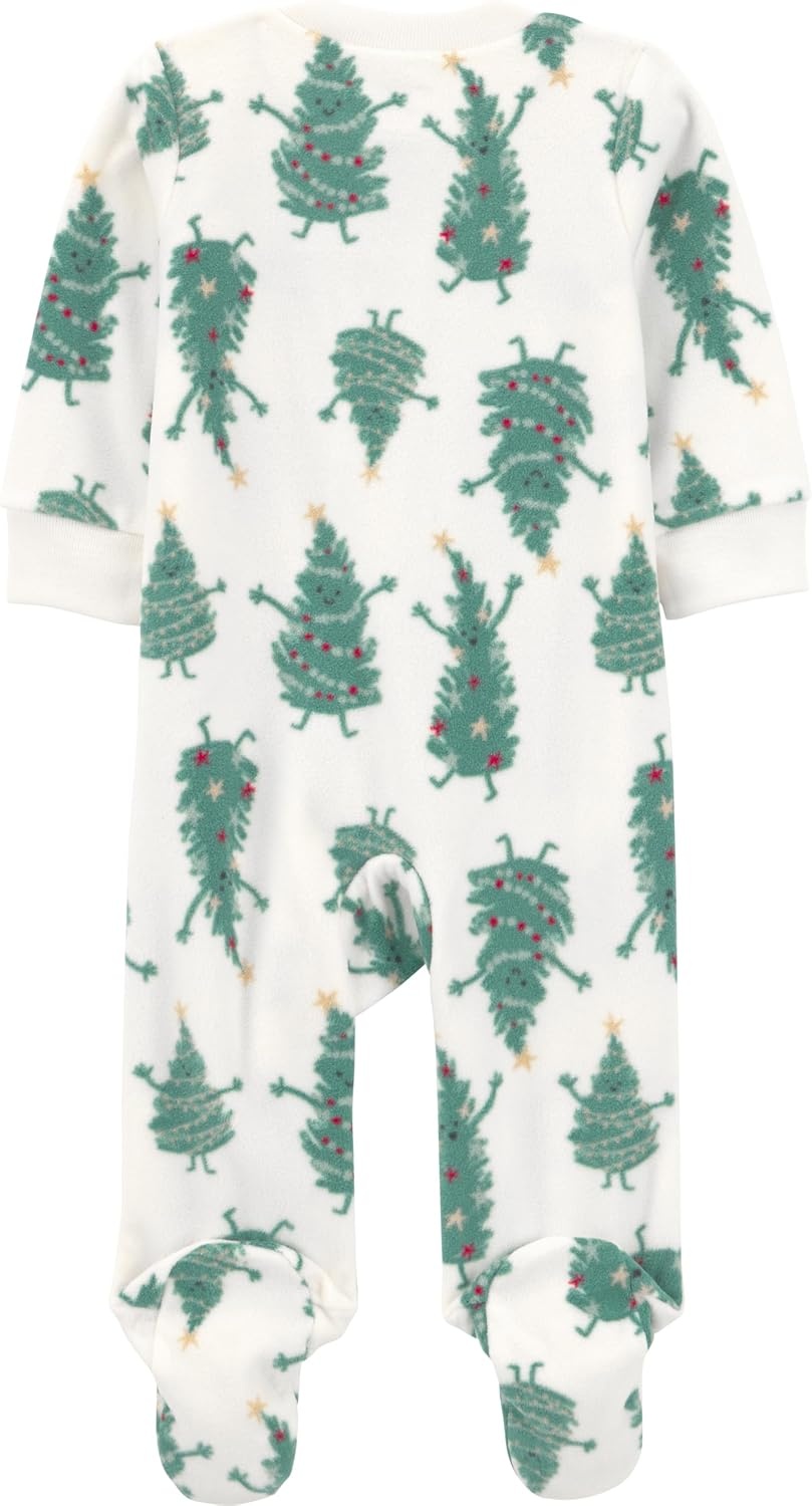 image:imageSimple Joys by Carters Baby In 2pk Fleece Snp Santa TreesSanta Trees