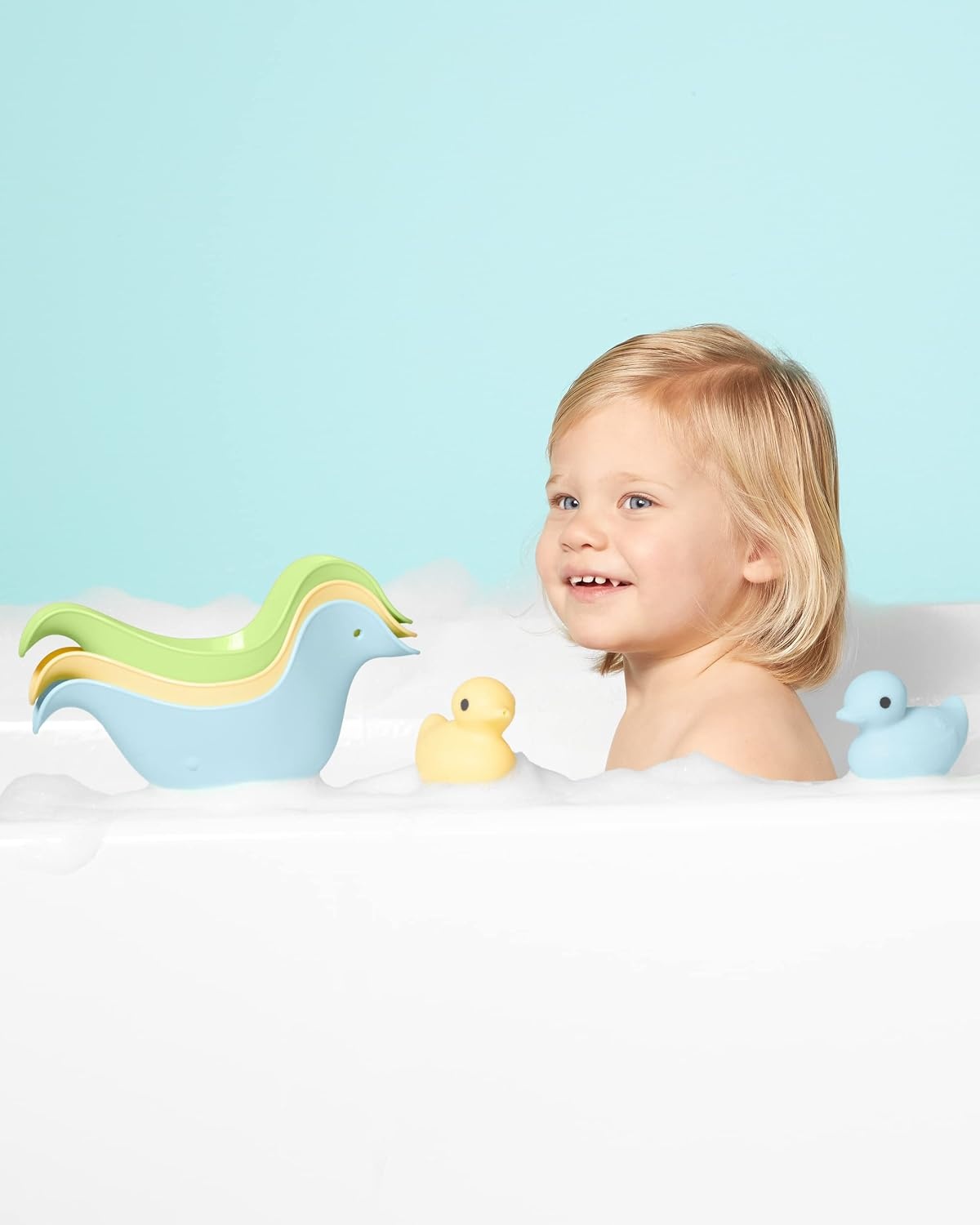 image:imageSimple Joys by Carters Duck Rinse Cups and Squirties Bath Toy BundleDucks