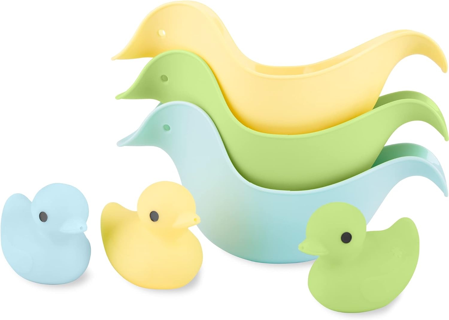 image:imageSimple Joys by Carters Duck Rinse Cups and Squirties Bath Toy BundleDucks
