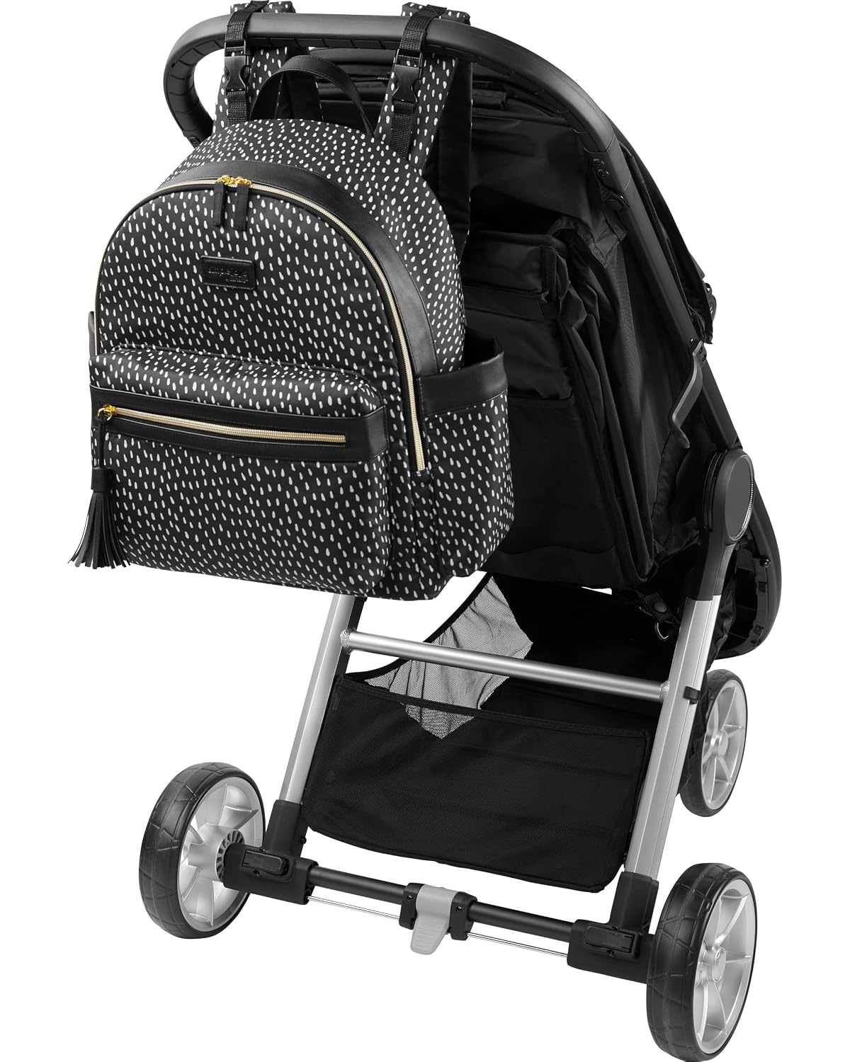 image:imageSimple Joys by Carters Spot On Polka Dot Diaper Backpack One SizePolka Dot