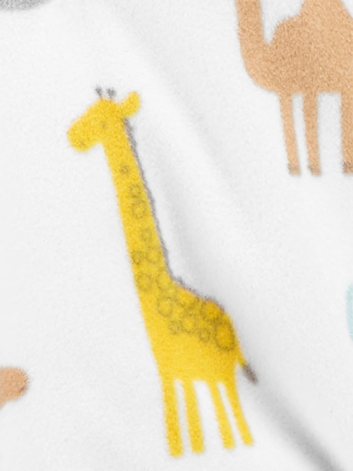 image:imageSimple Joys by Carters Unisex Baby 2pack Neutral Fleece Footed Sleep and PlayBlue AlligatorWhite Giraffe