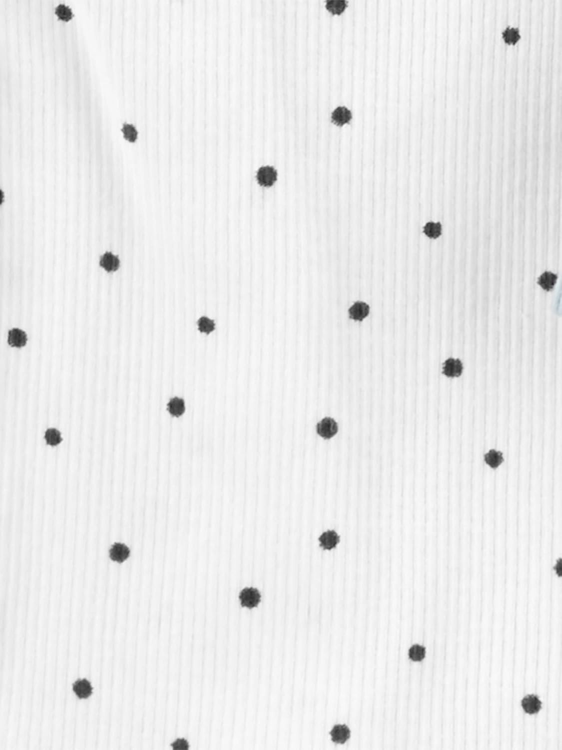 image:imageSimple Joys by Carters Unisex Baby 4pack Side Snap BodysuitBlue FloralBrown Animal PrintLight GreyWhite Dots