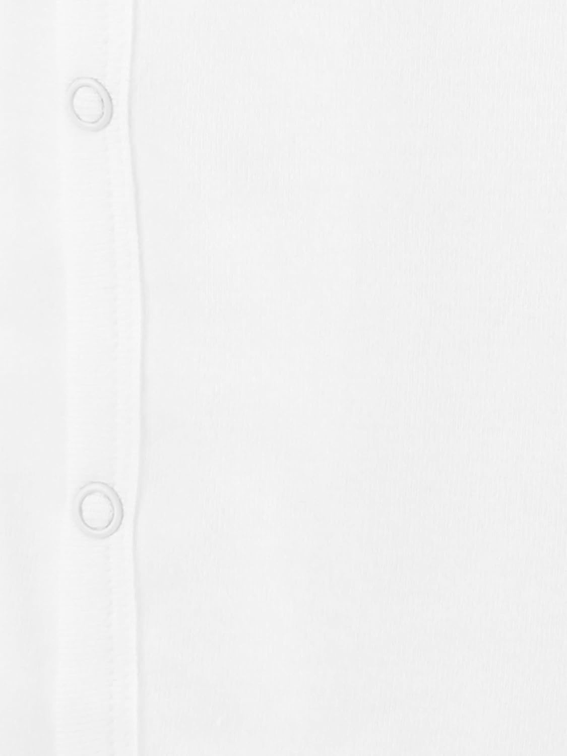 image:imageSimple Joys by Carters Unisex Baby 5pack Side Snap Shortsleeve BodysuitWhite