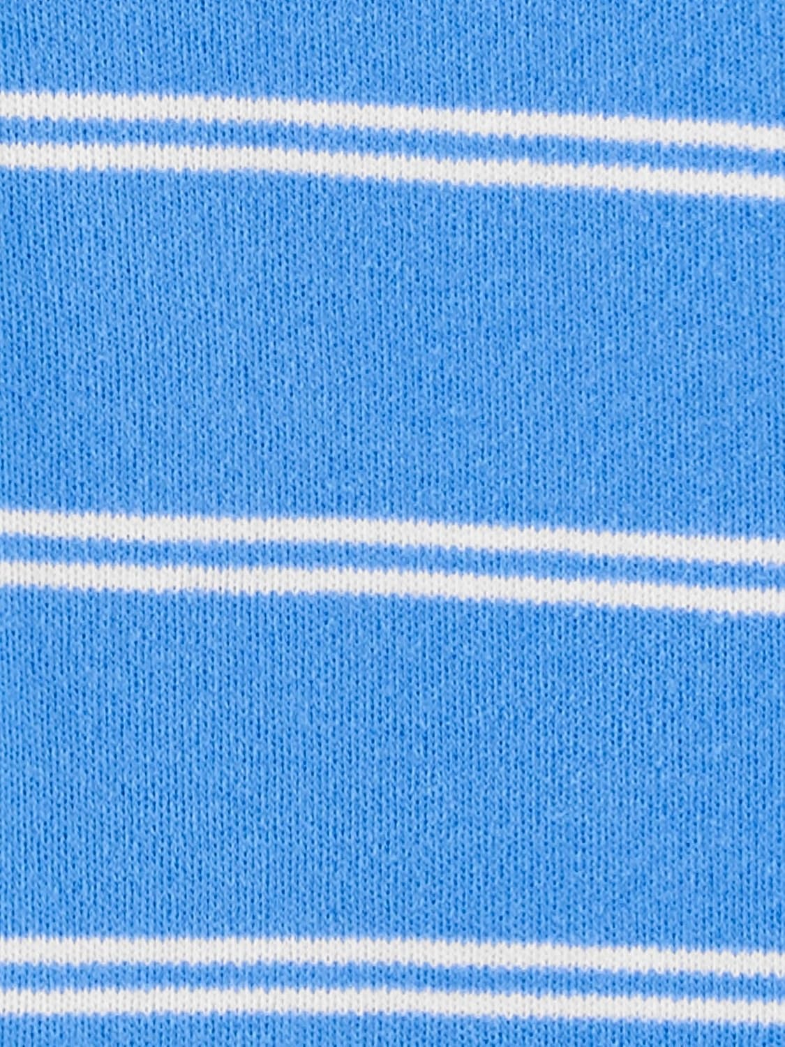 image:imageSimple Joys by Carters babyboys 2way Zip Thermal Footed Sleep and Play Pack of 2Blue StripeWhite Sharks