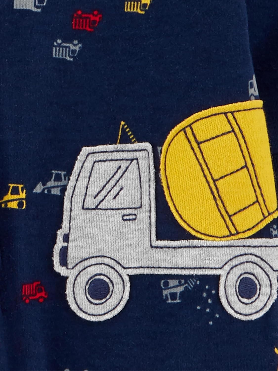 image:imageSimple Joys by Carters babyboys 2way Zip Thermal Footed Sleep and Play Pack of 2Navy TrucksRed Whale