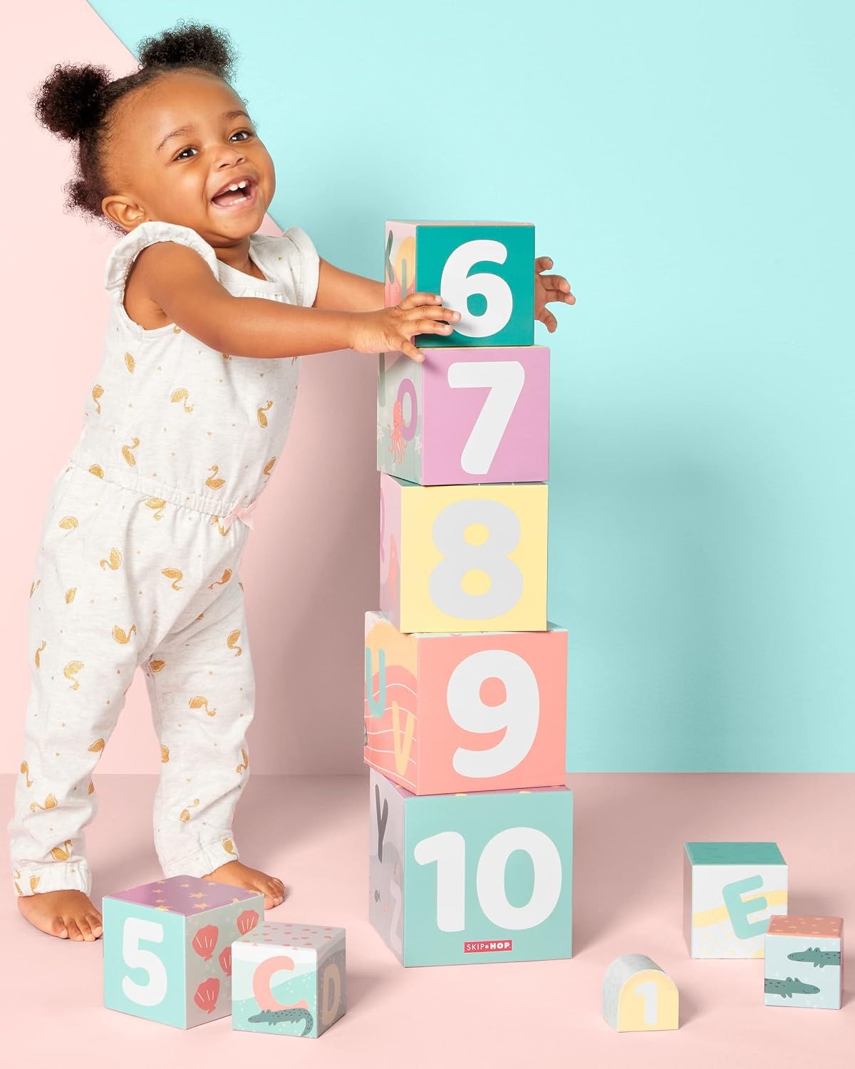 image:imageSimple Joys by Carters by The Sea Nesting Boxes Ocean One SizeOcean