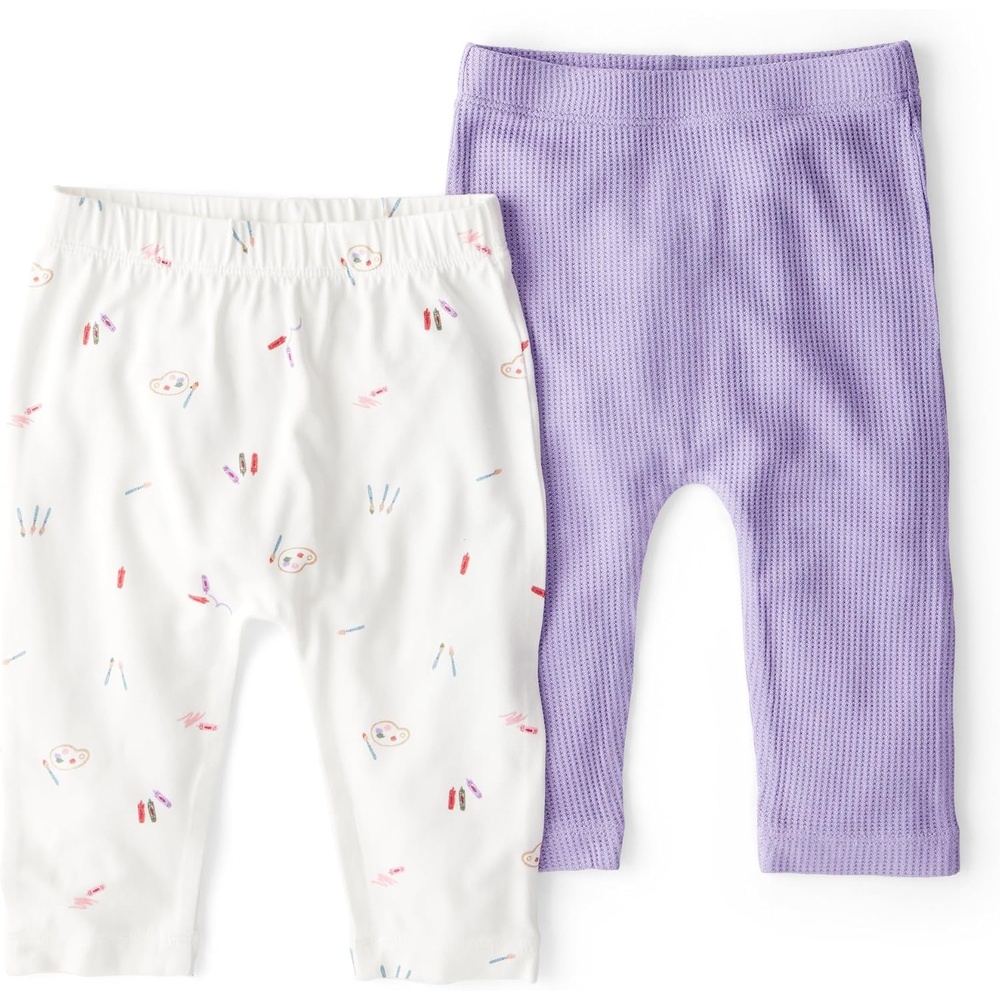 image:imageCarters Baby Boys Purelysoft 2Pack PantArt Print