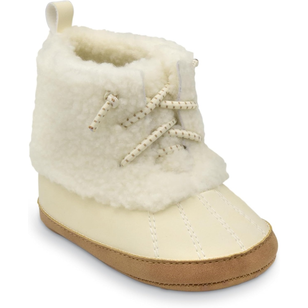 image:imageCarters Baby amp Infant Boots for Girls Fashion Winter BootsWhite Snow Boot