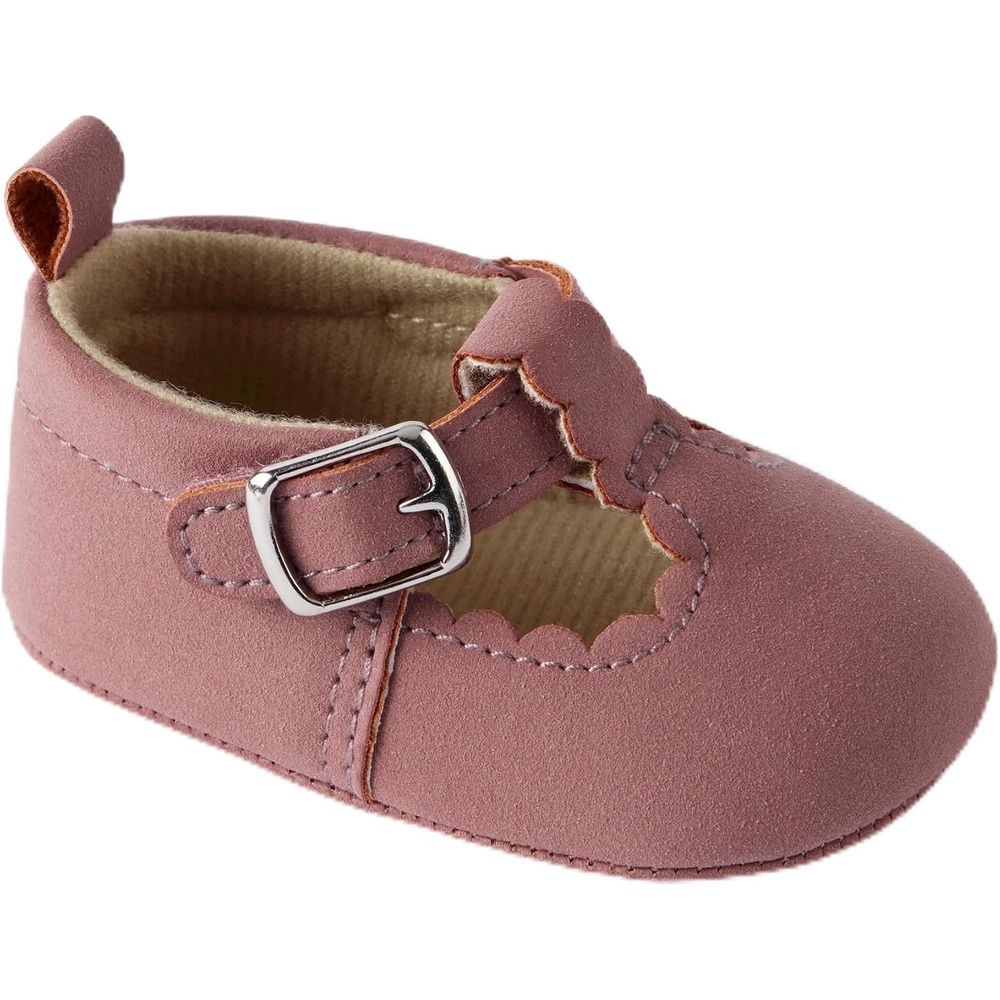 image:imageCarters Baby amp Infant Mary Jane Flats for GirlsRose Taupe
