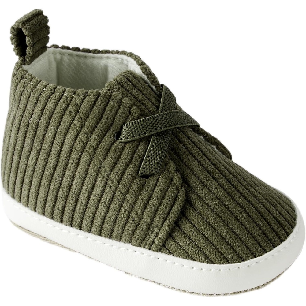 image:imageCarters Baby amp Infant Sneakers for BoysOlive Corduroy
