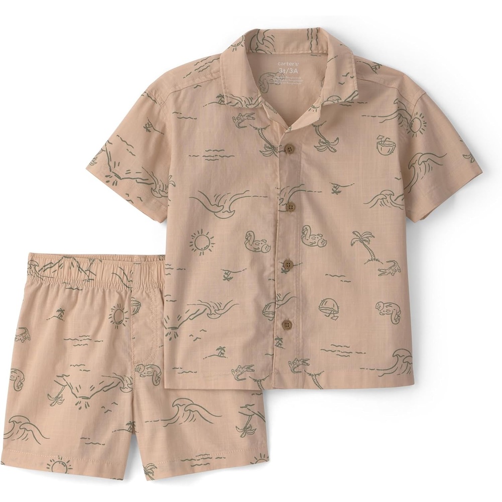 image:imageCarters Boys 2piece Short SetMulti